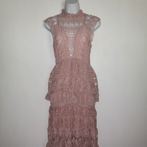NEW Ever After Crochet Dress sz S